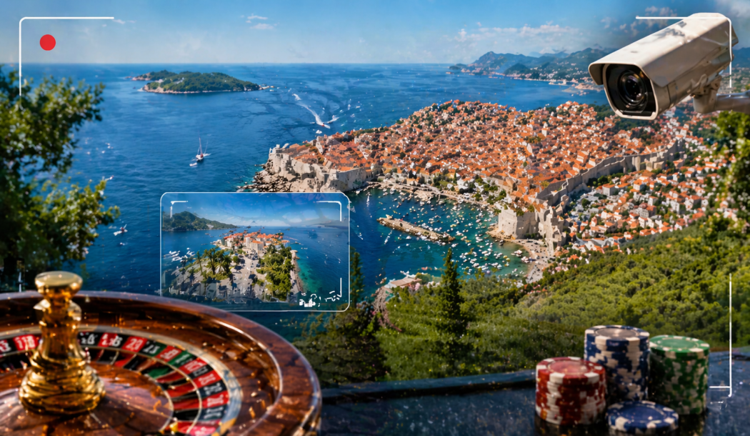 Planiranje putovanja u kasina u Hrvatskoj uz korištenje videa s nadzornih kamera u stvarnom vremenu