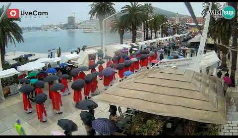 Split danas: Sveti Duje po kiši okupio tisuće građana!