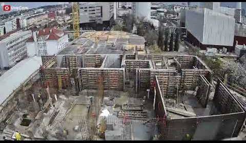 Novi Kvadrat: Izgradnja modernog stambenog kompleksa u Zagorskoj ulici – Time lapse