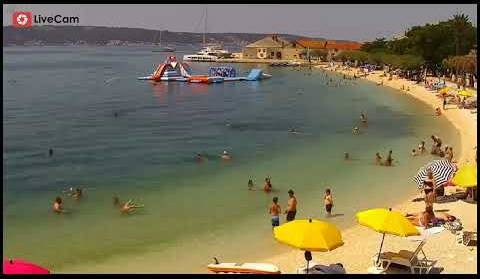 Najljepše plaže u Kaštelima - Time Lapse pogled