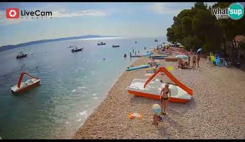 Mala Duba uživo! Rajska plaža puna kupača i panoramski pogled na more - Ljeto 2026. Live Cam Croatia