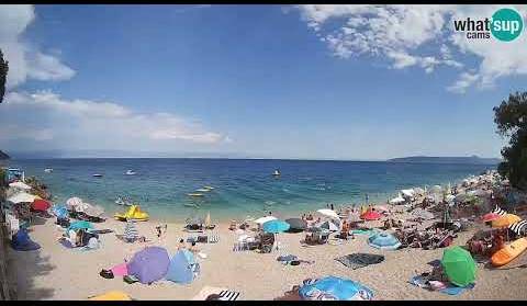 PUNA PLAŽA U MOŠĆENIČKOJ DRAGI! Sv. Ivan prepun turista, kupanje i ljetni dan na Kvarneru Time Lapse