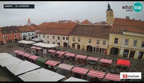 Varaždinska špajza: kako se Korzo pretvara u sajam - Timelapse
