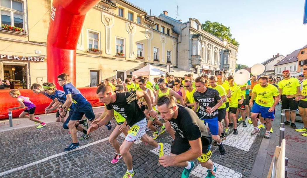 Night race in Samobor