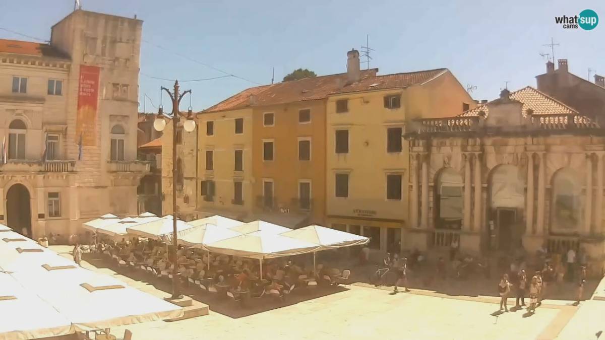 Zadar People's Square, City Lodge, Zadar , [ Right now, LIVE