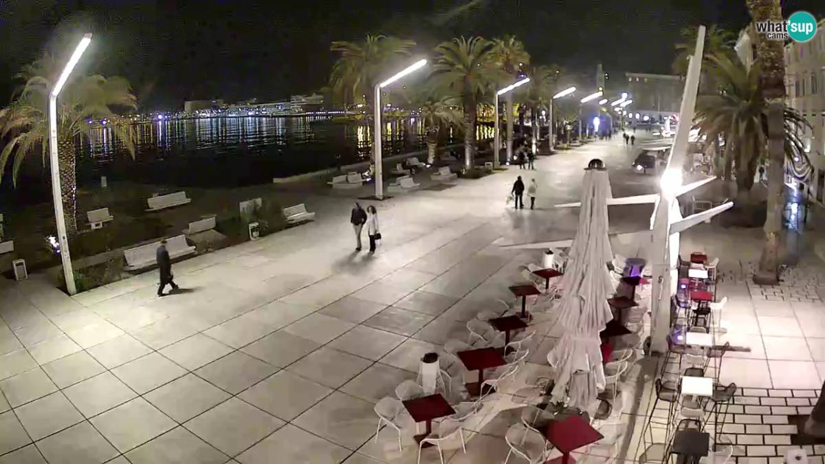 Split Riva of Croatian Revival webcam split, cam Split