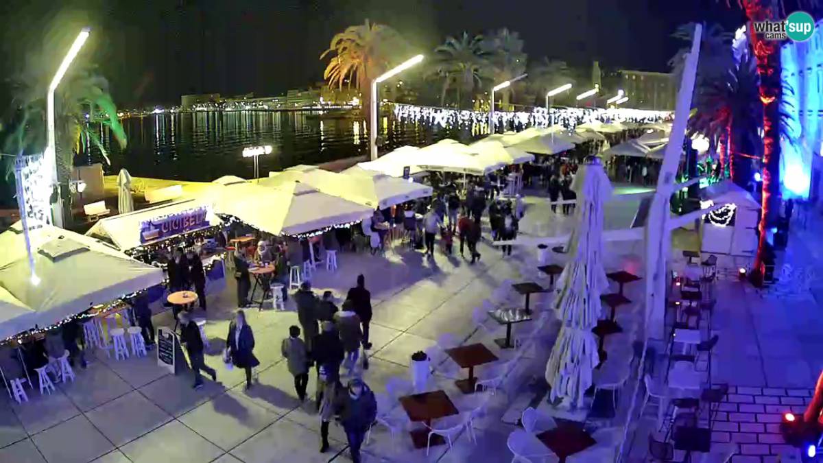 Split Riva of Croatian Revival webcam split, cam Split