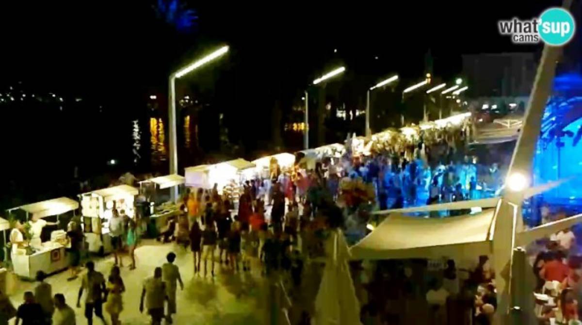 Split Riva of Croatian Revival webcam split, cam Split
