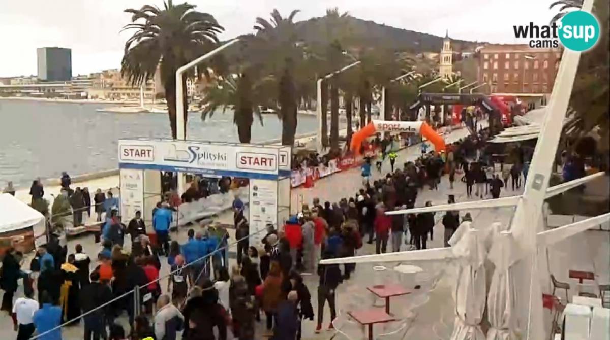 Split Riva of Croatian Revival webcam split, cam Split