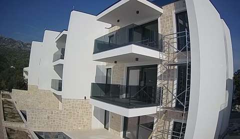 Construction of urban villas live, Seline Paklenica
